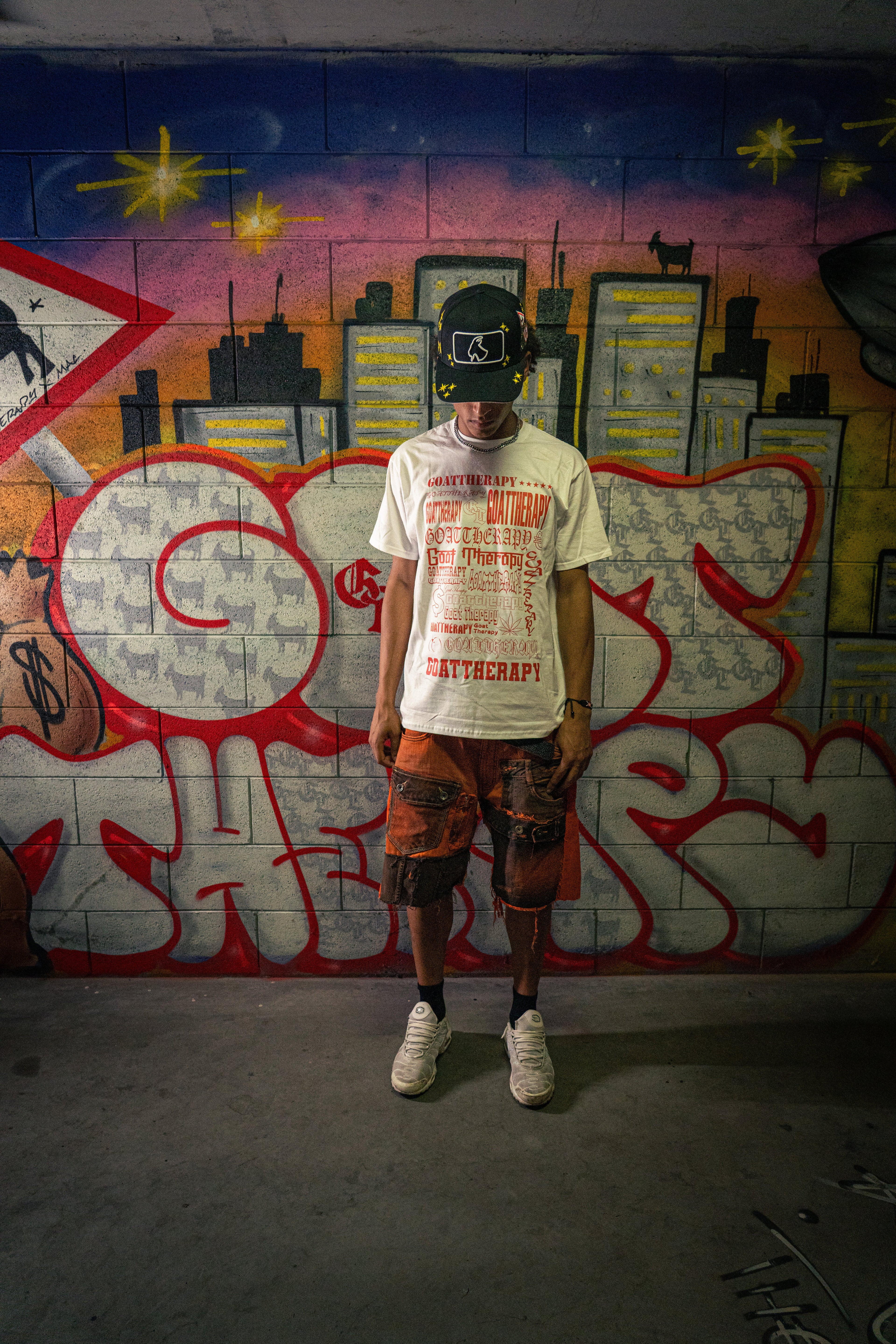 MULTIJEANS ORANGE JORTS