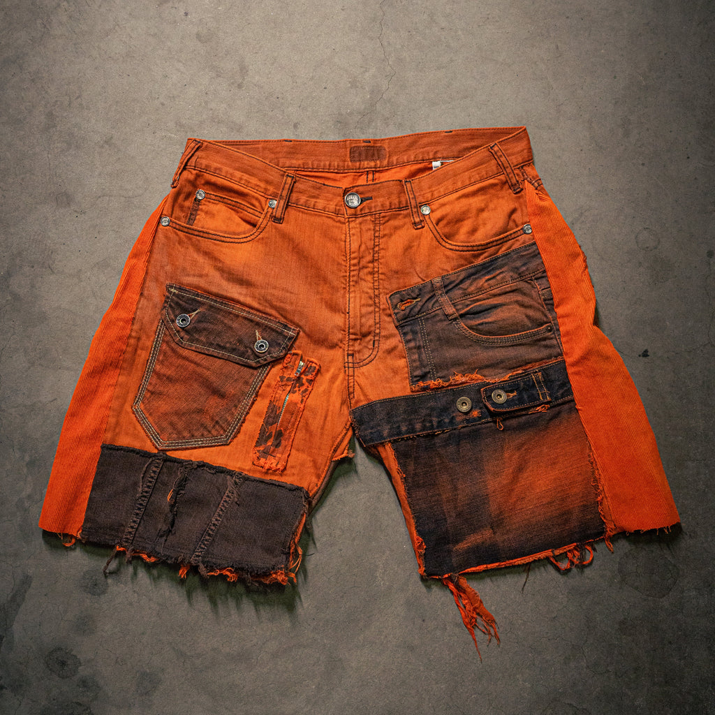 MULTIJEANS ORANGE JORTS