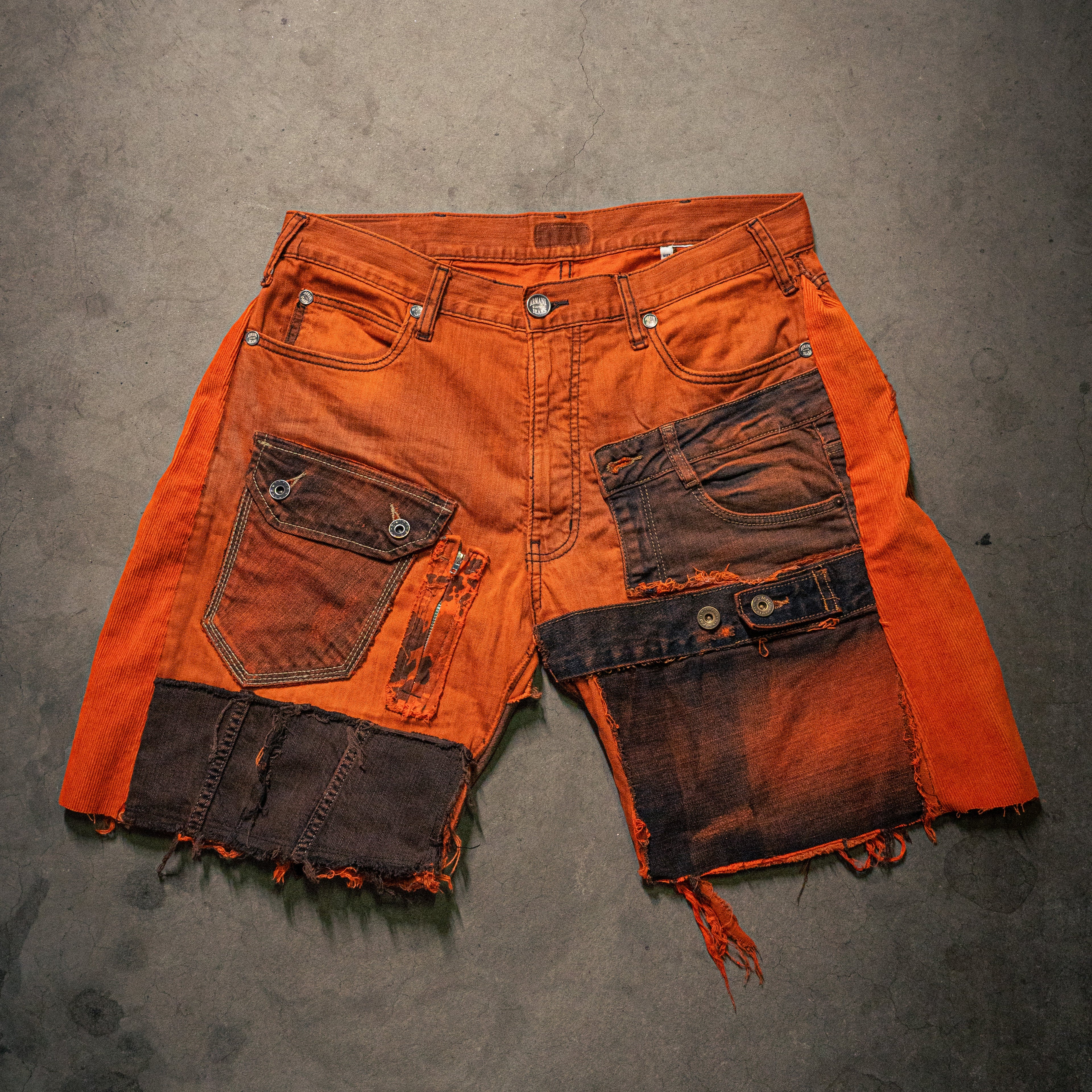 MULTIJEANS ORANGE JORTS