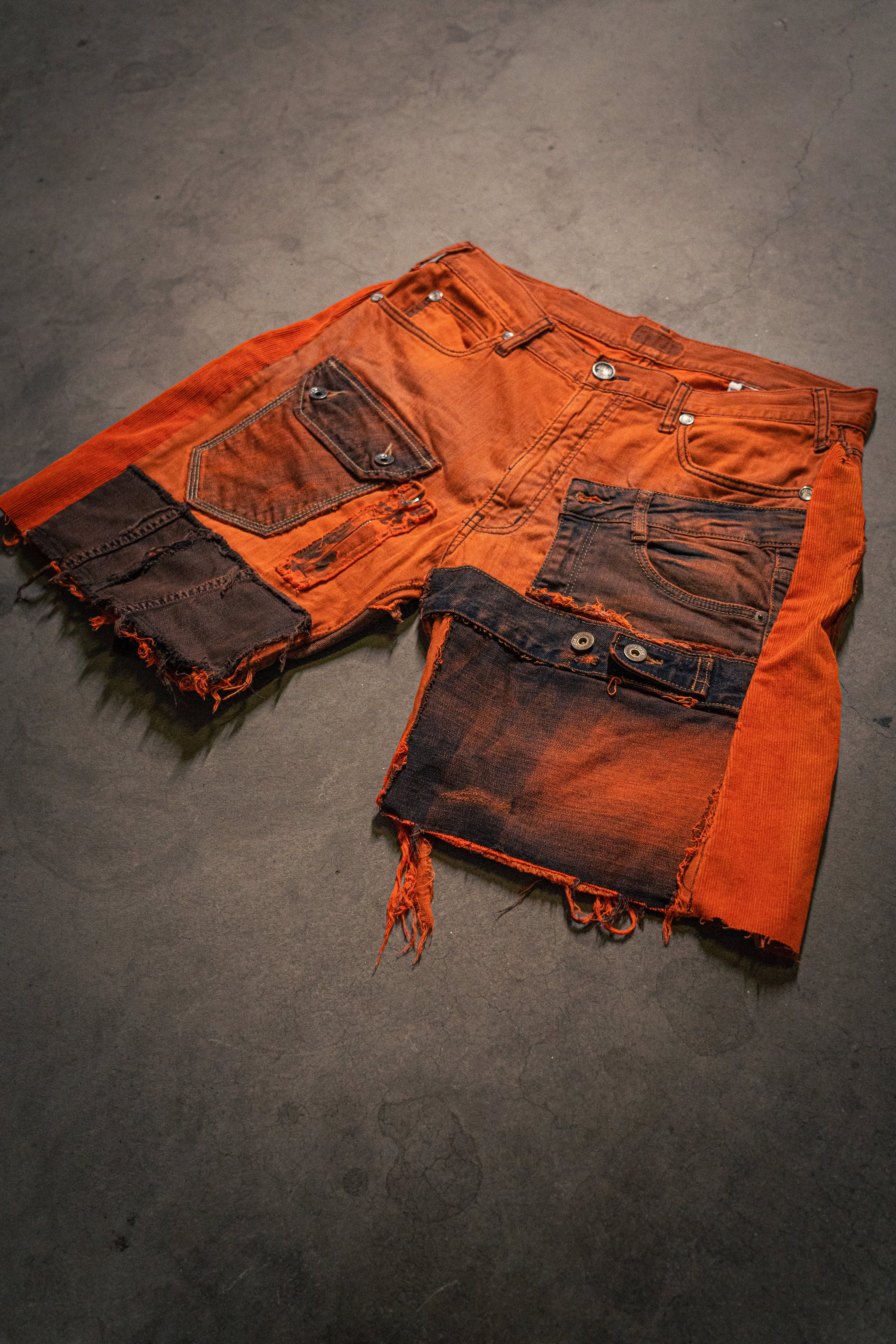 MULTIJEANS ORANGE JORTS