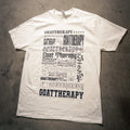 MULTI FONT TEE W&B