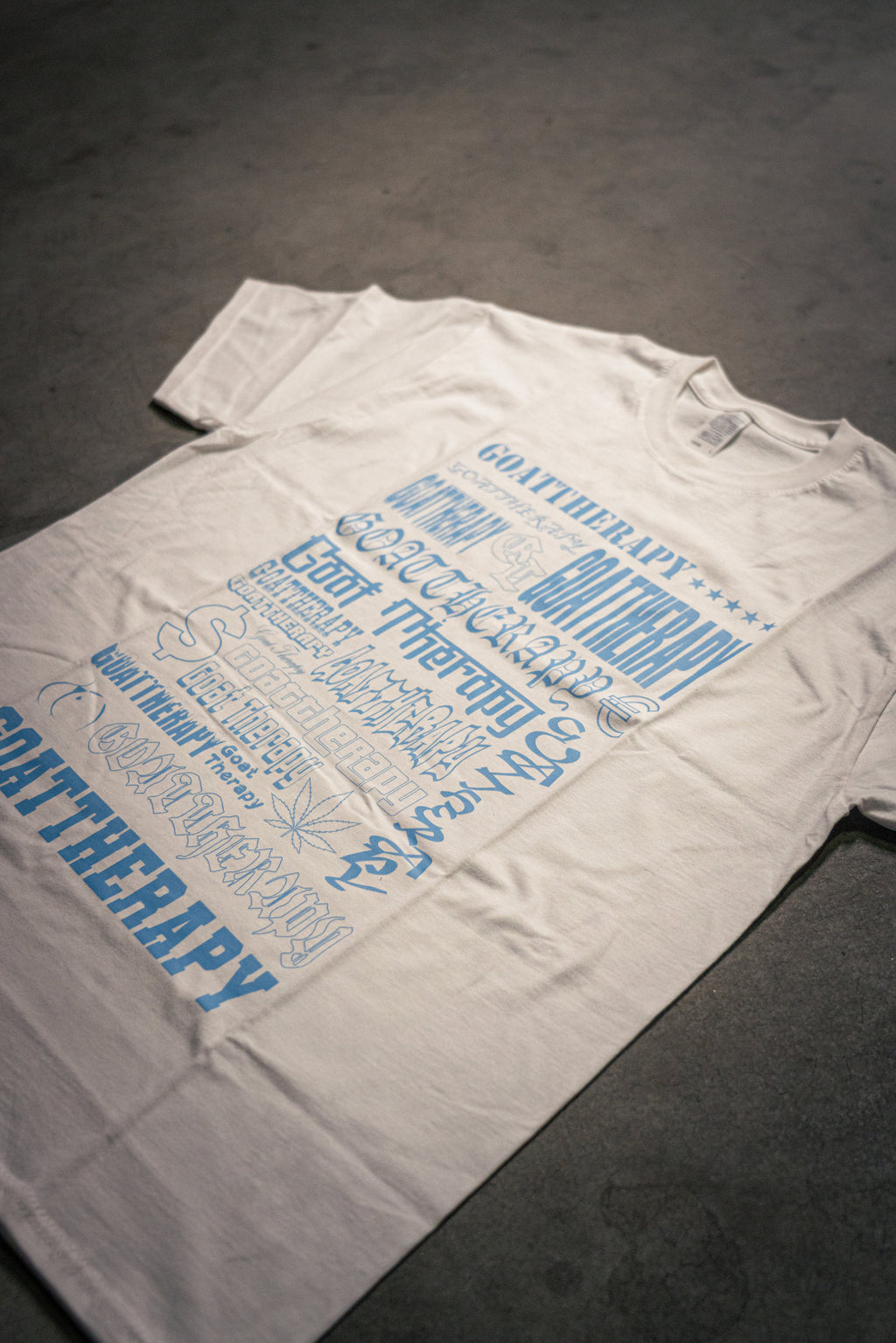 MULTI FONT TEE W&LB