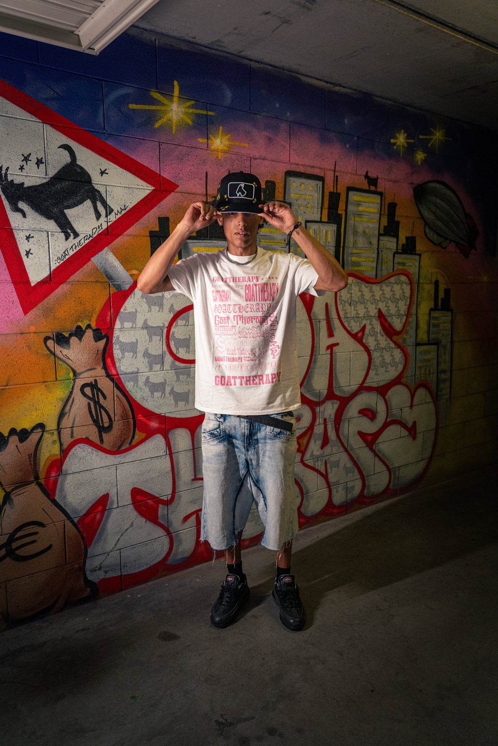 BLEACH REWORKED SHORTS