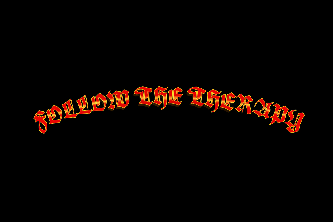 Follow The Therapy - 3D Gold